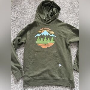 Oregon green hoodie